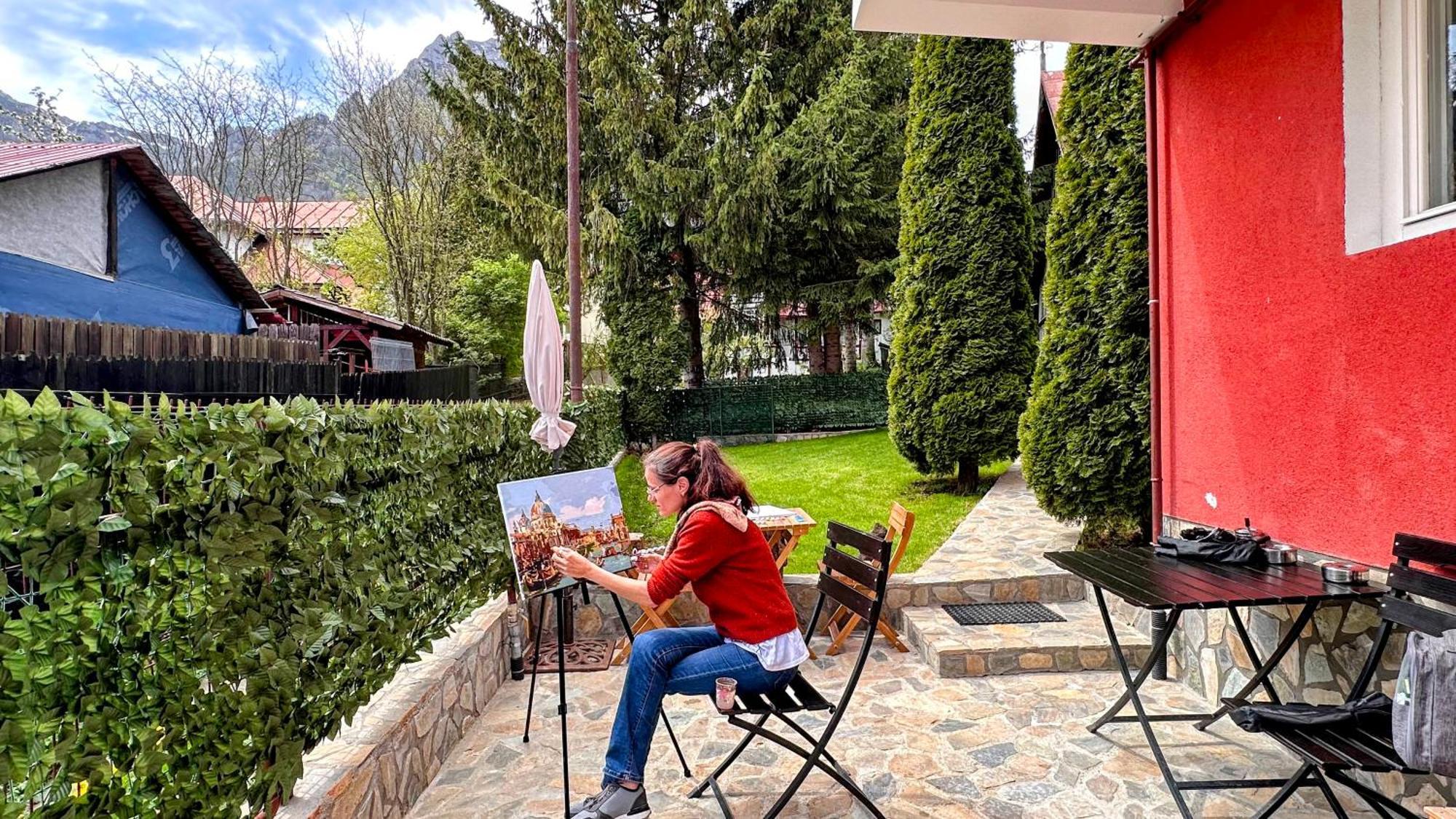 Отель Valea Alba View - Self Check-In Буштени Экстерьер фото